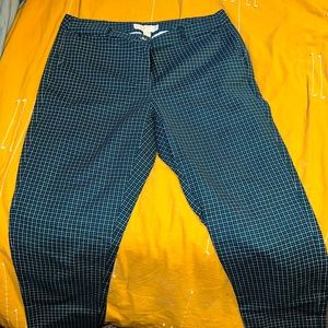 Size 6 plaid Michael Kors pants